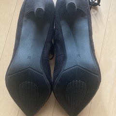 靴　ハイヒール　パンプス　黒　Mサイズ　新品未使用の画像