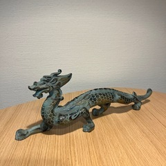 アンティーク　龍　置き物　カッコいい