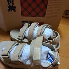 新品未使用CosbyサンダルＬＬの画像
