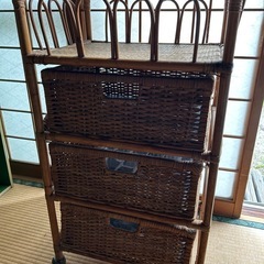 脱衣所用収納の画像