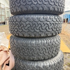 アルミホイール　タイヤセット　グッドリッチの画像