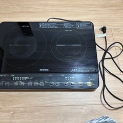 【IRIS OHYAMA】　IH2口コンロの画像