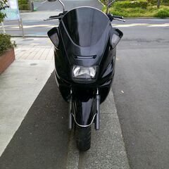 ヤマハ　マジェスティ250(4HC)　バッテリー新品交換済み　オイル交換後引き渡し　LEDヘッドライト　ナンバー登録書類有り(無料)の画像