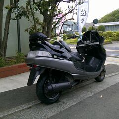 ヤマハ　マジェスティ250(4HC)　バッテリー新品交換済み　オイル交換後引き渡し　LEDヘッドライト　ナンバー登録書類有り(無料)の画像