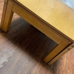 伸張式ローテーブル （お話中）の画像