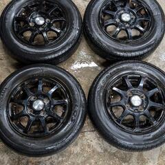 夏タイヤ付アルミホイールセット　145/80R12