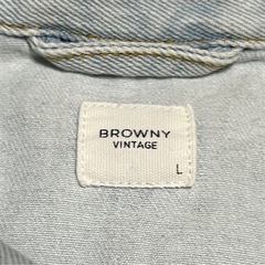 BROWNY vintage デニムジャケットの画像