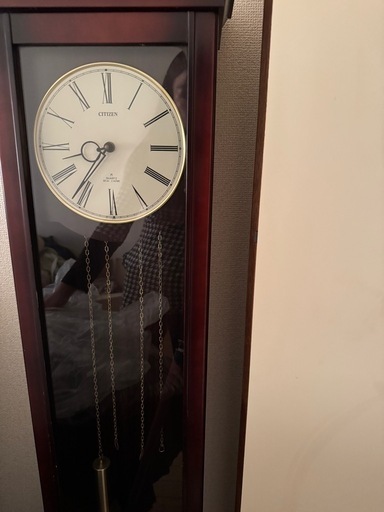 長期保管品】CITIZEN ホールクロック QUARTZ REAL CHIME 4RJ607