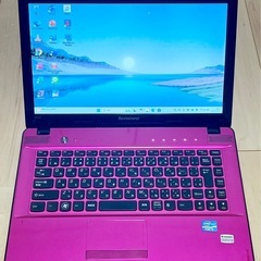 レノボ Ideapad ピンク Corei5 8GB 高速SSD...
