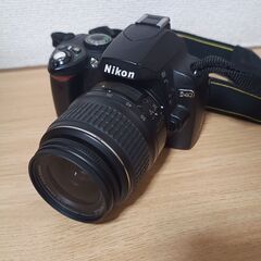 Nikon デジタル一眼レフカメラ D40 ダブルズーム 18-55/55-200mmの画像