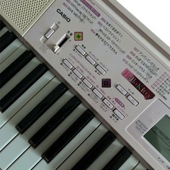 カシオLK115…61鍵 ピンク キーボード⭐︎ジャンク⭐︎の画像