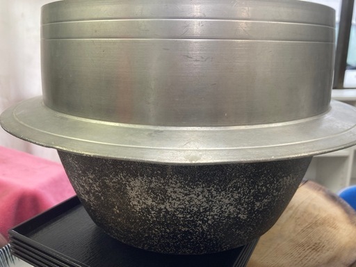 羽釜セット（釜4、蓋2、台1）