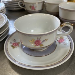 glory china カップ＆ソーサーセット の画像