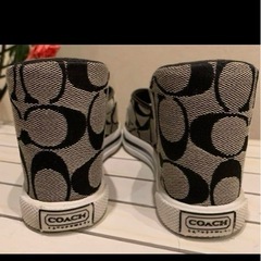 コーチ coach ウェッジソール サンダル ミュール シグネチャー 25cm