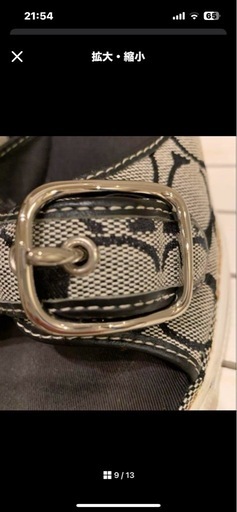 コーチ　coach ウェッジソール　サンダル　ミュール　シグネチャー　25cm