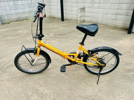 アイジュサイクル 折りたたみ自転車 20インチ シマノ 6段ギア