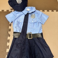キッズ ポリス コスプレ Sサイズ