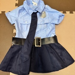 キッズ ポリス コスプレ XSサイズ