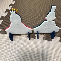 ひな飾り フェルト製の画像