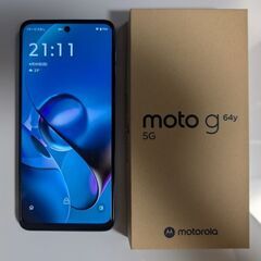 スマートフォン　moto g64y 5g　美品