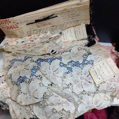 厚木方面🆗大量SHOP見本品レース端切れの画像