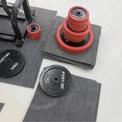 筋トレ バール おもりの画像