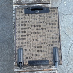 激安‼️CERRUTI ロゴプリント キャリーケースの画像