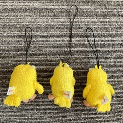 ポインコ ぬいぐるみ ストラップ 3個セット 人気の画像