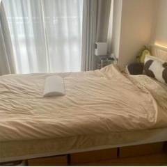 ダブルベッド（約2メートル
）