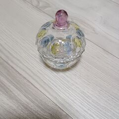 滋賀のガラスショップ購入の小物入れ