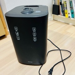 アイリスオーヤマ 加湿器 UHK-500-B ブラック