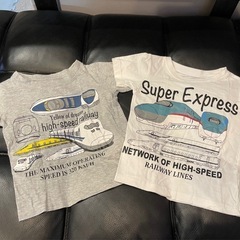 サイズ100⭐️新幹線Tシャツ２枚セット