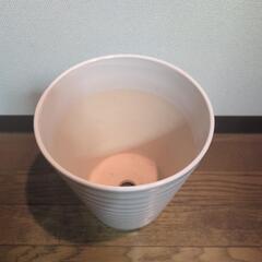 白い陶器鉢（23.5×24）在庫2点の画像