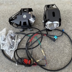 バイク用フォグランプ　新品未使用品の画像