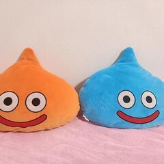 【値引きしました】【非売品】ドラゴンクエスト スライム＋スライムベス クッション　ベットインテリア【SQUARE ENIX】の画像
