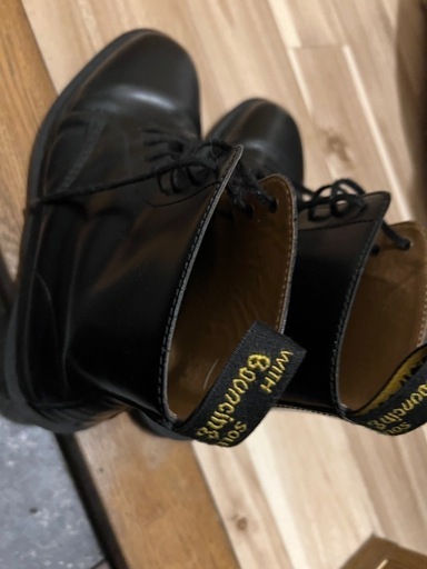 Dr. Martens ブラック 8ホール ブーツ UK10 27.5cm