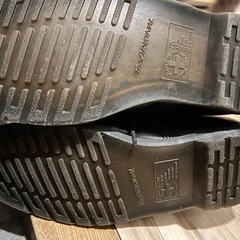 Dr. Martens ブラック 8ホール ブーツ UK10 27.5cmの画像
