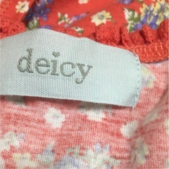 deicy 花柄　トップス　長袖　の画像
