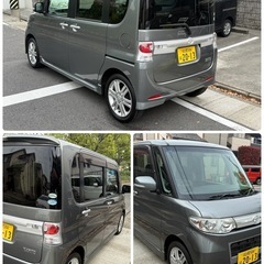 タントカスタム ターボ 4WD ★車検令和9年4月17日
