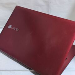 🎏NEC🌟Lavie🌟NS300KAR🌟赤サクサクSSD🌟WIN11🌟Office2021🌟難有の画像