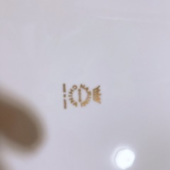 NARUMI  大きい皿　花柄の画像