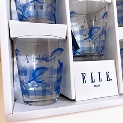 ★新品未使用★ ELLE  コップ　５個　の画像