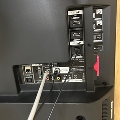 SHARP 45型液晶 テレビ ジャンク品　youtube など見れます の画像