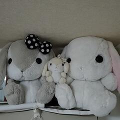 ぽてうさろっぴー　ぬいぐるみセット