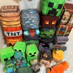 マインクラフト　ぬいぐるみセット