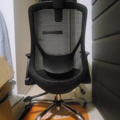 オフィスチェア ハイバック｜メッシュ・跳ね上げアーム・ヘッドレスト付き
の画像