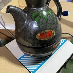 【4月22日24日引取最終】電気酒燗器　熱燗器　セラミックファン...