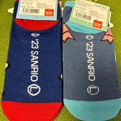 サンリオ ハンギョドン ペックル ソックス　ドンキ限定　2足セットの画像