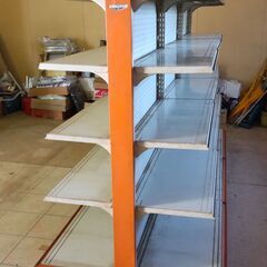 スチール棚(高さ：約159㎝　幅：約267㎝　奥行：約101㎝)の画像