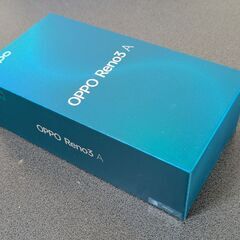 OPPO reno 3A ホワイト UQ版 CPH2013 SI...